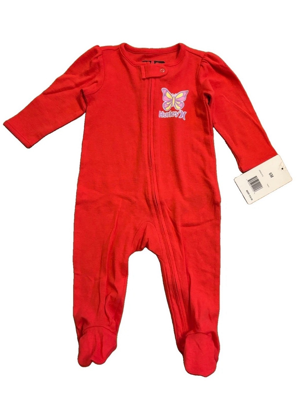 Hurley Baby Girls Sleeper - 6 Months